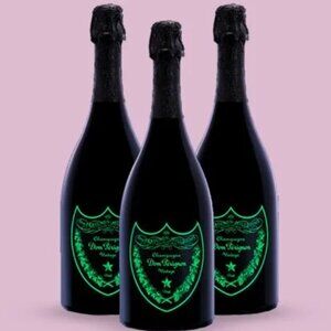 Dom Perignon Illuminating Bottle (1) 750ml Light Up Bottle Champagne Collectible